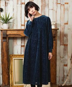 Jocomomola / ホコモモラ ロング・マキシ丈ワンピース | Tardin calido オパールフラワーモチーフワンピース