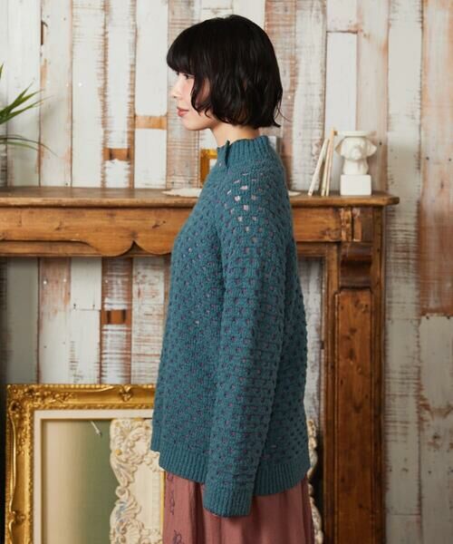 Jocomomola / ホコモモラ ニット・セーター | Claraboya ドットシアーニットプルオーバー | 詳細1