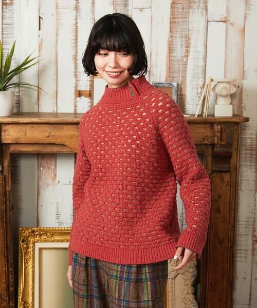Jocomomola / ホコモモラ ニット・セーター | Claraboya ドットシアーニットプルオーバー | 詳細10