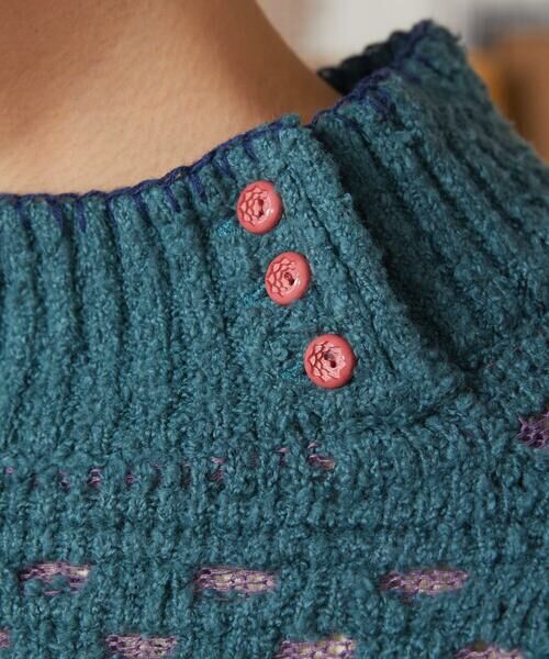 Jocomomola / ホコモモラ ニット・セーター | Claraboya ドットシアーニットプルオーバー | 詳細4