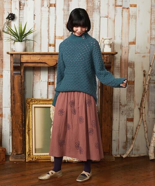 Jocomomola / ホコモモラ ニット・セーター | Claraboya ドットシアーニットプルオーバー | 詳細8