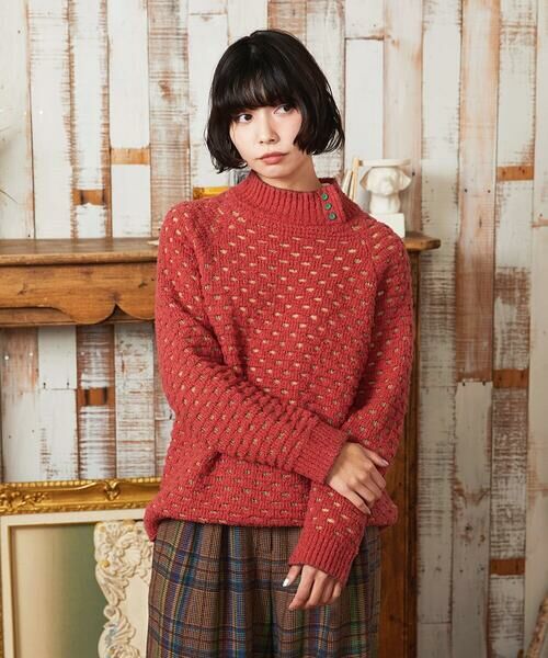 Jocomomola / ホコモモラ ニット・セーター | Claraboya ドットシアーニットプルオーバー | 詳細9