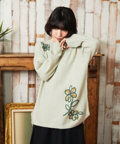 Jocomomola / ホコモモラ ニット・セーター | Peludo ハイネックニットプルオーバー