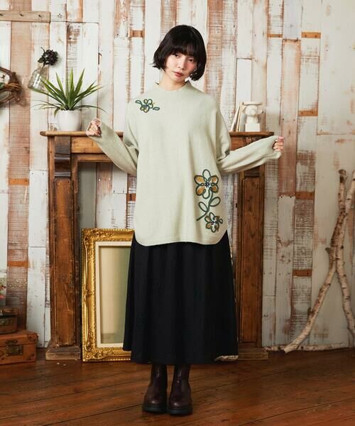 Jocomomola / ホコモモラ ニット・セーター | Peludo ハイネックニットプルオーバー | 詳細8