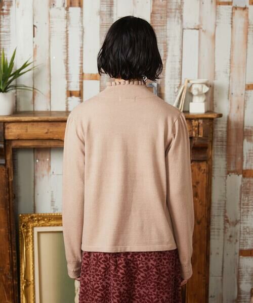 Jocomomola / ホコモモラ ニット・セーター | Tesoro フラワーモチーフニットプルオーバー | 詳細2