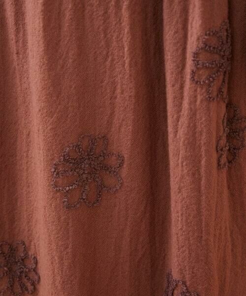 Jocomomola / ホコモモラ ロング・マキシ丈スカート | Susurrito フラワーモチーフゴムギャザースカート | 詳細7