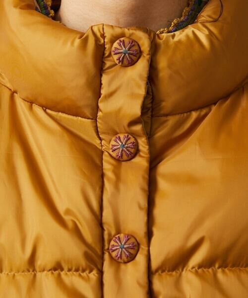 Jocomomola / ホコモモラ ダウンジャケット・ベスト | 【リバーシブル】Flor Alta ショートダウンジャケット | 詳細5