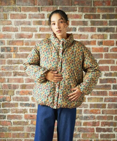 Jocomomola / ホコモモラ ダウンジャケット・ベスト | 【リバーシブル】Flor Alta ショートダウンジャケット | 詳細8