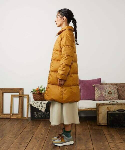 Jocomomola / ホコモモラ ダウンジャケット・ベスト | 【リバーシブル】Flor Alta ロングダウンコート | 詳細1