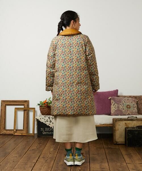 Jocomomola / ホコモモラ ダウンジャケット・ベスト | 【リバーシブル】Flor Alta ロングダウンコート | 詳細12