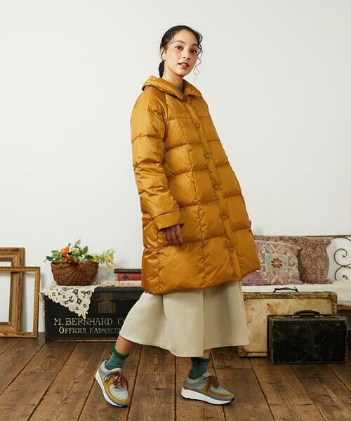 Jocomomola / ホコモモラ ダウンジャケット・ベスト | 【リバーシブル】Flor Alta ロングダウンコート | 詳細19