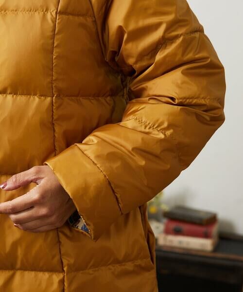 Jocomomola / ホコモモラ ダウンジャケット・ベスト | 【リバーシブル】Flor Alta ロングダウンコート | 詳細5