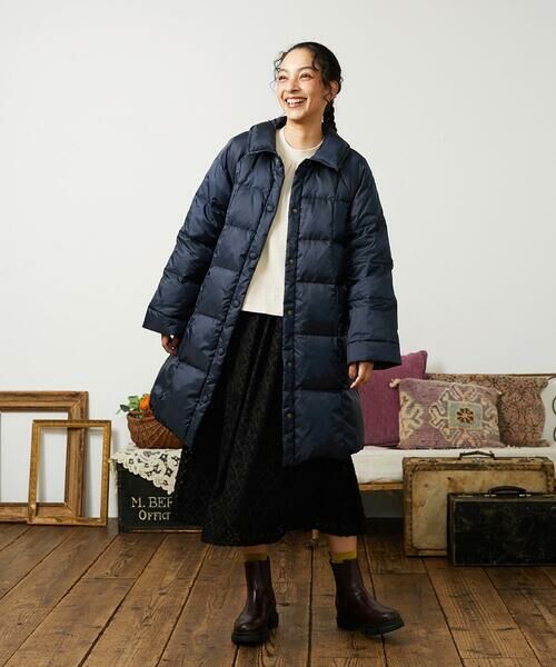 Jocomomola / ホコモモラ ダウンジャケット・ベスト | 【リバーシブル】Flor Alta ロングダウンコート | 詳細29