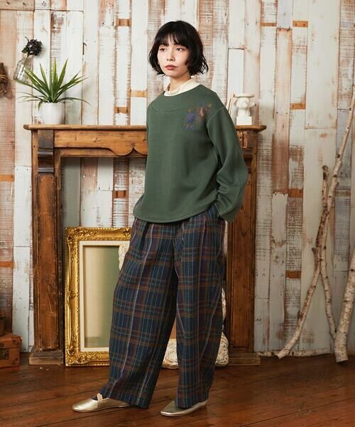 Jocomomola / ホコモモラ カットソー | Florecer フラワー刺繍プルオーバーカットソー | 詳細16