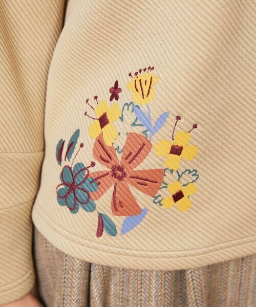 Jocomomola / ホコモモラ カットソー | Florecer フラワー刺繍プルオーバーカットソー | 詳細6