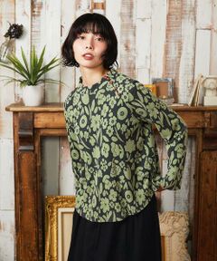 Jocomomola / ホコモモラ カットソー | Paseo de las flores フラワージャカードカットソー