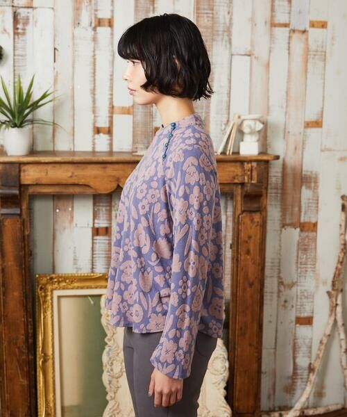 Jocomomola / ホコモモラ カットソー | Paseo de las flores フラワージャカードカットソー | 詳細1