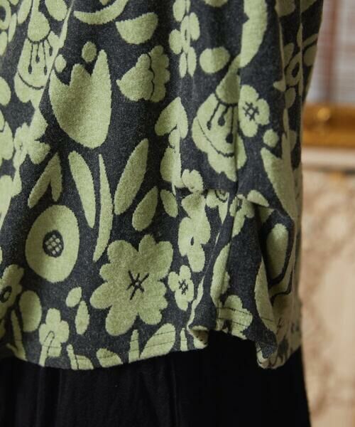 Jocomomola / ホコモモラ カットソー | Paseo de las flores フラワージャカードカットソー | 詳細11