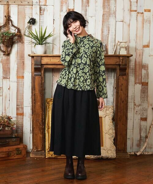 Jocomomola / ホコモモラ カットソー | Paseo de las flores フラワージャカードカットソー | 詳細13