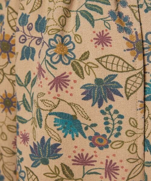 Jocomomola / ホコモモラ その他パンツ | Calle de Bordadores フラワープリントワイドパンツ | 詳細3