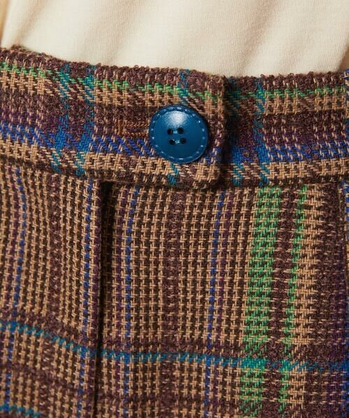 Jocomomola / ホコモモラ チノ・ワークパンツ | Arriate チェック柄ワイドパンツ | 詳細13