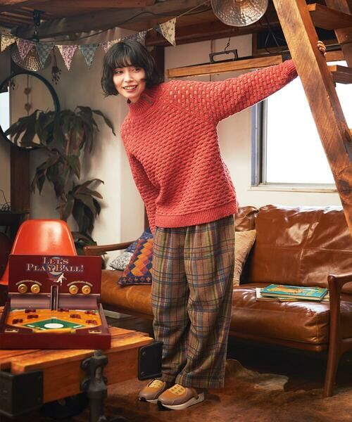 Jocomomola / ホコモモラ チノ・ワークパンツ | Arriate チェック柄ワイドパンツ | 詳細17