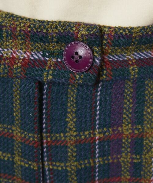 Jocomomola / ホコモモラ チノ・ワークパンツ | Arriate チェック柄ワイドパンツ | 詳細5