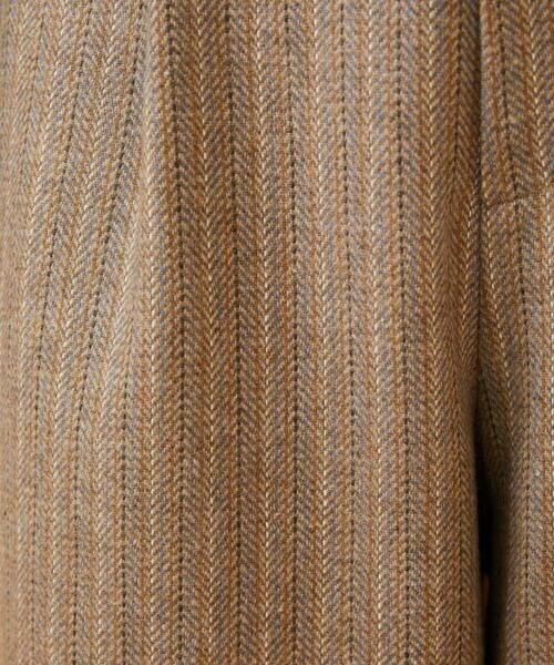 Jocomomola / ホコモモラ チノ・ワークパンツ | Huellas de aves  へリンボーンワイドストレートパンツ | 詳細14