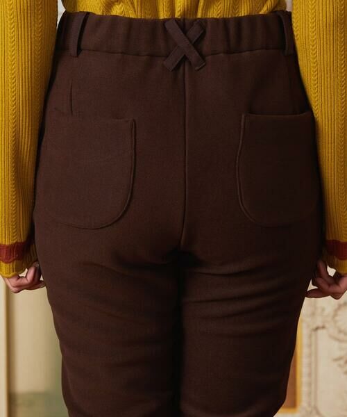 Jocomomola / ホコモモラ チノ・ワークパンツ | Brillito 裏起毛ストレッチパンツ | 詳細7