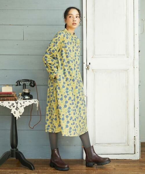 Jocomomola / ホコモモラ ロング・マキシ丈ワンピース | Calle de la Bola ドットプリントワンピース | 詳細1