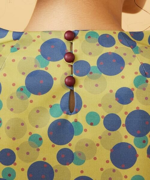 Jocomomola / ホコモモラ ロング・マキシ丈ワンピース | Calle de la Bola ドットプリントワンピース | 詳細10