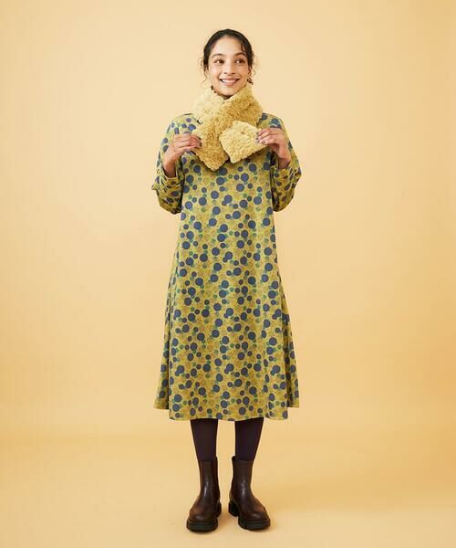 Jocomomola / ホコモモラ ロング・マキシ丈ワンピース | Calle de la Bola ドットプリントワンピース | 詳細5