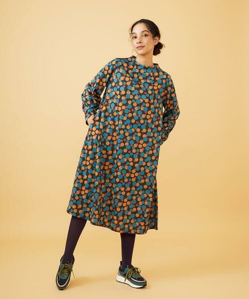 Jocomomola / ホコモモラ ロング・マキシ丈ワンピース | Calle de la Bola ドットプリントワンピース | 詳細12