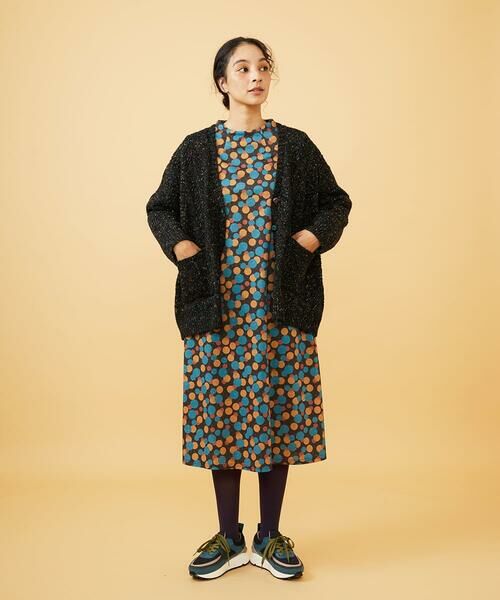 Jocomomola / ホコモモラ ロング・マキシ丈ワンピース | Calle de la Bola ドットプリントワンピース | 詳細13