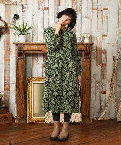 Jocomomola / ホコモモラ ロング・マキシ丈ワンピース | Paseo de las flores フラワージャカードワンピース