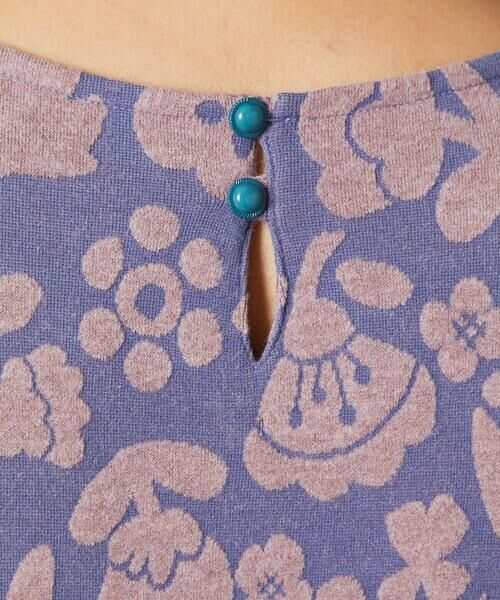 Jocomomola / ホコモモラ ロング・マキシ丈ワンピース | Paseo de las flores フラワージャカードワンピース | 詳細10