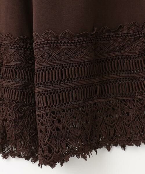 Jocomomola / ホコモモラ その他パンツ | 天竺レースペチコートパンツ | 詳細19