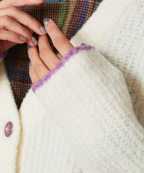 Jocomomola / ホコモモラ カーディガン・ボレロ | Calle de Bordadores フラワーモチーフニットカーディガン | 詳細17