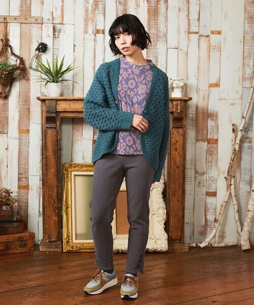 Jocomomola / ホコモモラ カーディガン・ボレロ | Claraboya ドットシアーニットカーディガン | 詳細14
