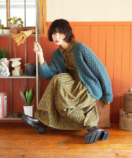 Jocomomola / ホコモモラ カーディガン・ボレロ | Claraboya ドットシアーニットカーディガン | 詳細16