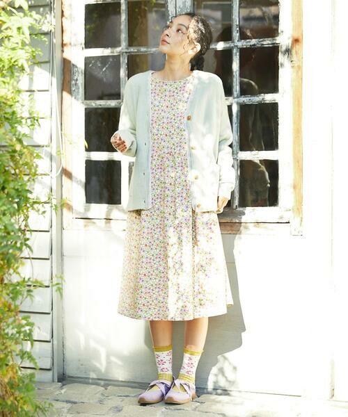 Jocomomola / ホコモモラ カーディガン・ボレロ | Peludo Vネックニットカーディガン | 詳細2