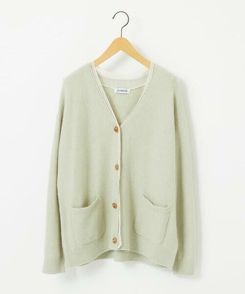 Jocomomola / ホコモモラ カーディガン・ボレロ | Peludo Vネックニットカーディガン | 詳細4