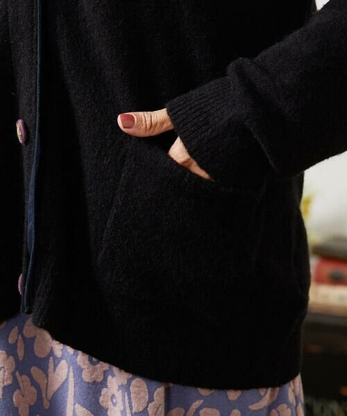 Jocomomola / ホコモモラ カーディガン・ボレロ | Peludo Vネックニットカーディガン | 詳細13