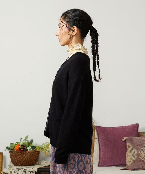 Jocomomola / ホコモモラ カーディガン・ボレロ | Peludo Vネックニットカーディガン | 詳細8