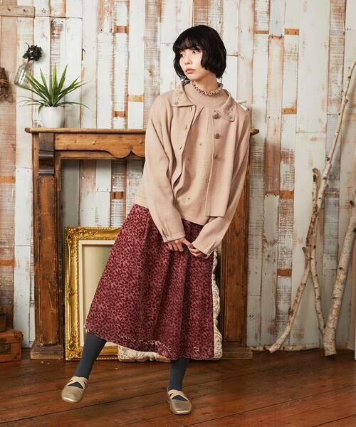 Jocomomola / ホコモモラ カーディガン・ボレロ | Tesoro フラワーモチーフニットカーディガン | 詳細16