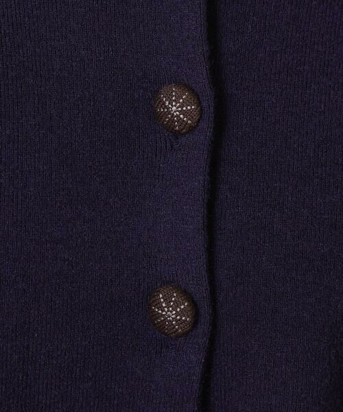 Jocomomola / ホコモモラ カーディガン・ボレロ | Tesoro フラワーモチーフニットカーディガン | 詳細3