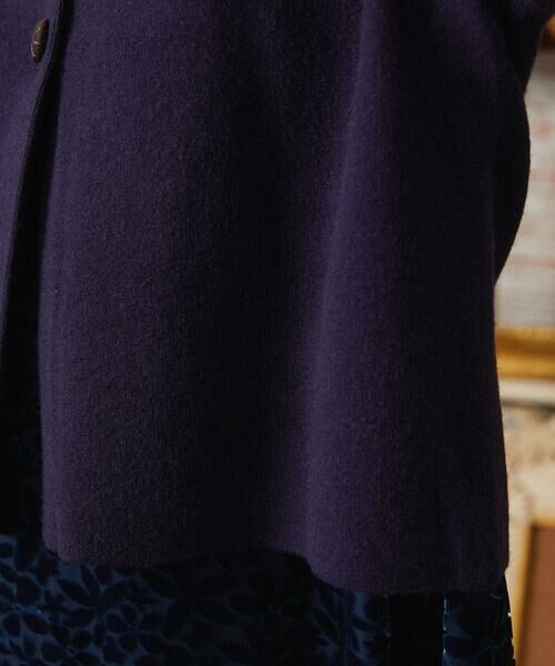 Jocomomola / ホコモモラ カーディガン・ボレロ | Tesoro フラワーモチーフニットカーディガン | 詳細5