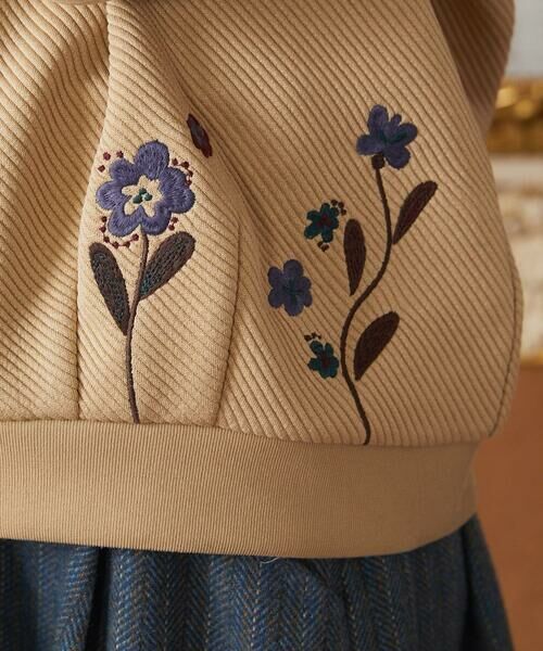 Jocomomola / ホコモモラ カーディガン・ボレロ | Florecer フラワー刺繍カットソーカーディガン | 詳細13