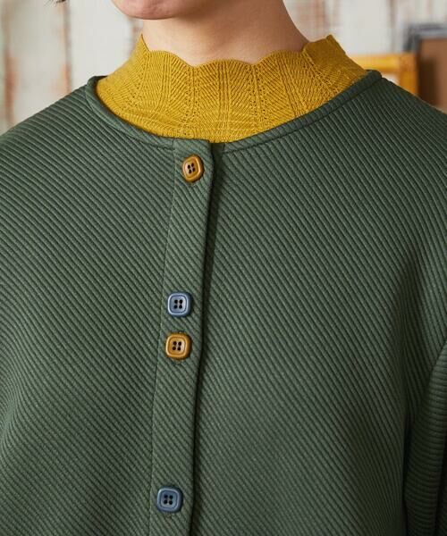 Jocomomola / ホコモモラ カーディガン・ボレロ | Florecer フラワー刺繍カットソーカーディガン | 詳細3