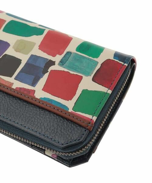 Jocomomola / ホコモモラ その他小物 | 配色アートデザイン二つ折り財布 | 詳細4